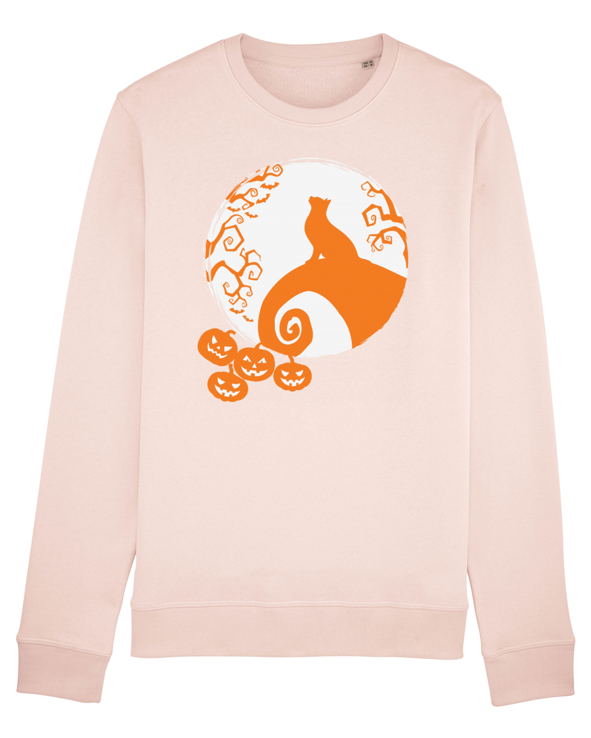 Bluză mânecă lungă Unisex Rise Candy Pink