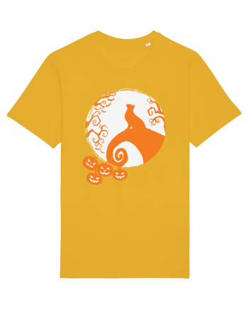 Top Cat And Moon Halloween Spectra Yellow