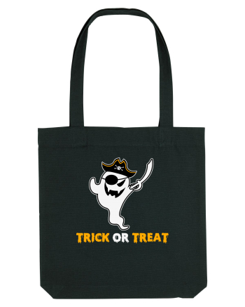 Trick or Treat Pirate Boo Ghost Black