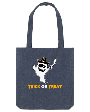 Trick or Treat Pirate Boo Ghost Midnight Blue