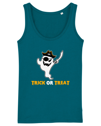 Trick or Treat Pirate Boo Ghost Ocean Depth