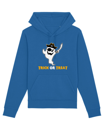 Trick or Treat Pirate Boo Ghost Royal Blue