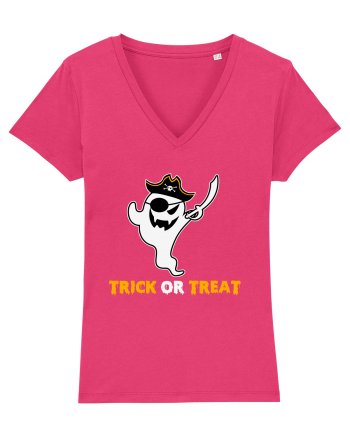 Trick or Treat Pirate Boo Ghost Raspberry