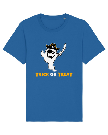 Trick or Treat Pirate Boo Ghost Royal Blue