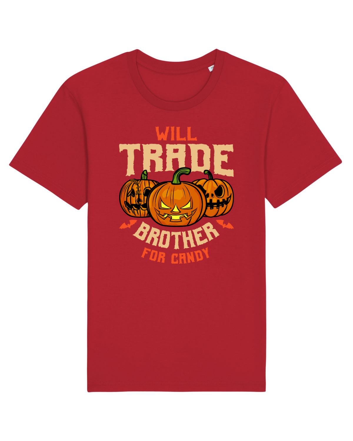 Tricou mânecă scurtă Unisex Rocker Red