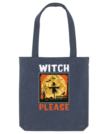 Witch Please Halloween Midnight Blue