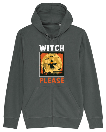 Witch Please Halloween Anthracite