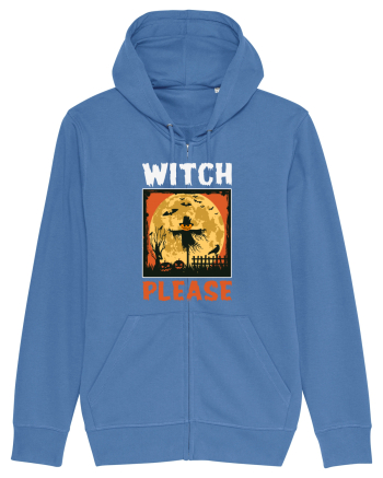 Witch Please Halloween Bright Blue