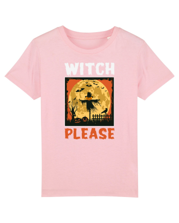 Witch Please Halloween Cotton Pink