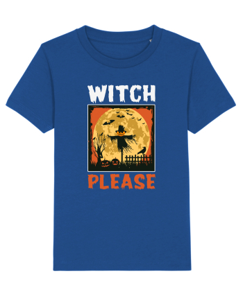 Witch Please Halloween Majorelle Blue