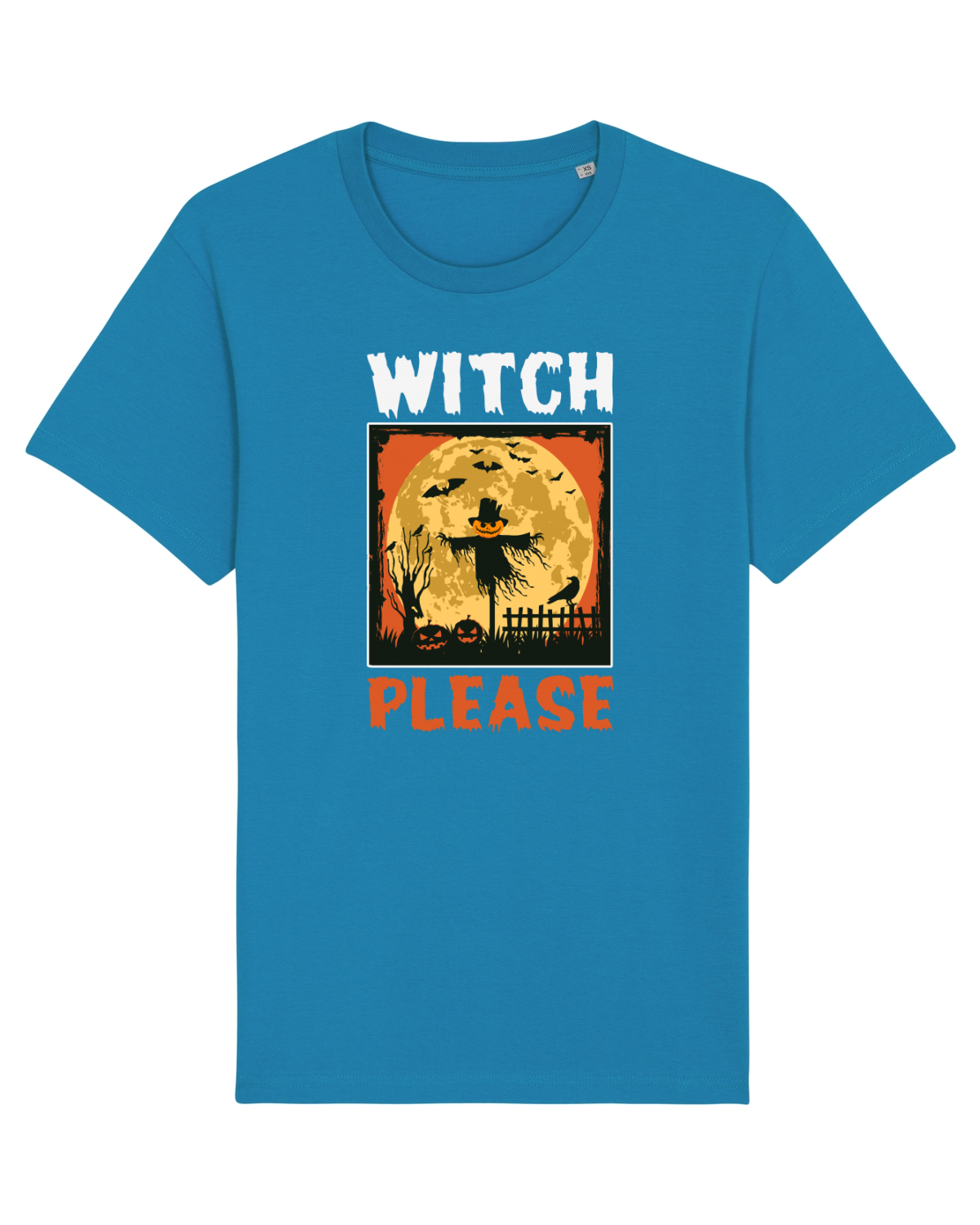 Tricou mânecă scurtă Unisex Rocker Azur