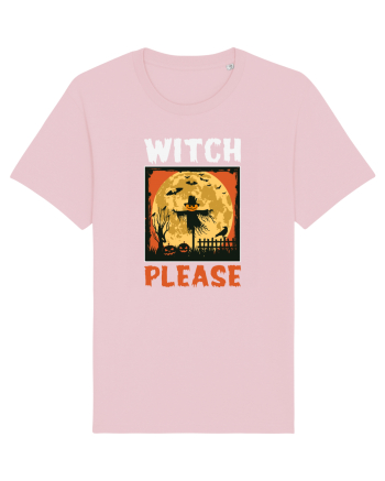 Witch Please Halloween Cotton Pink