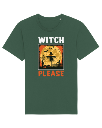 Witch Please Halloween Bottle Green