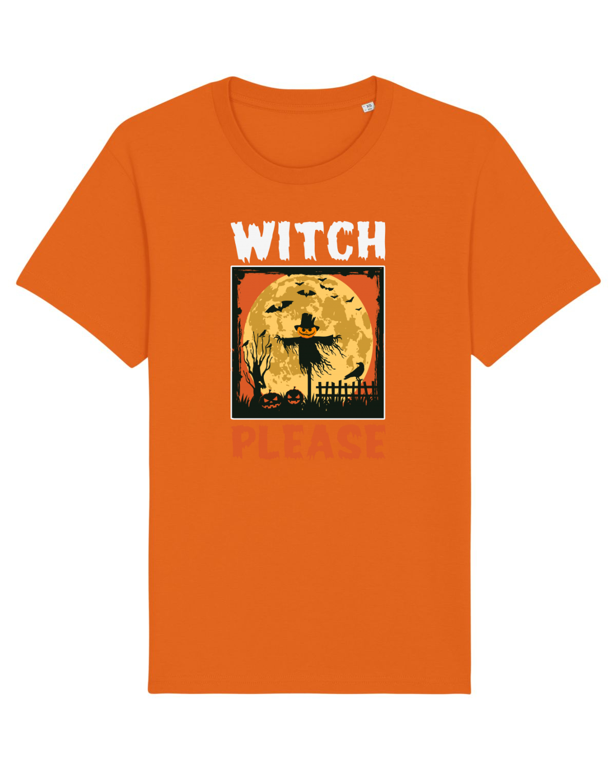 Tricou mânecă scurtă Unisex Rocker Bright Orange