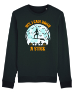 Yes I Can Drive A Stick Halloween Witch Flyin' Bluză mânecă lungă Unisex Rise