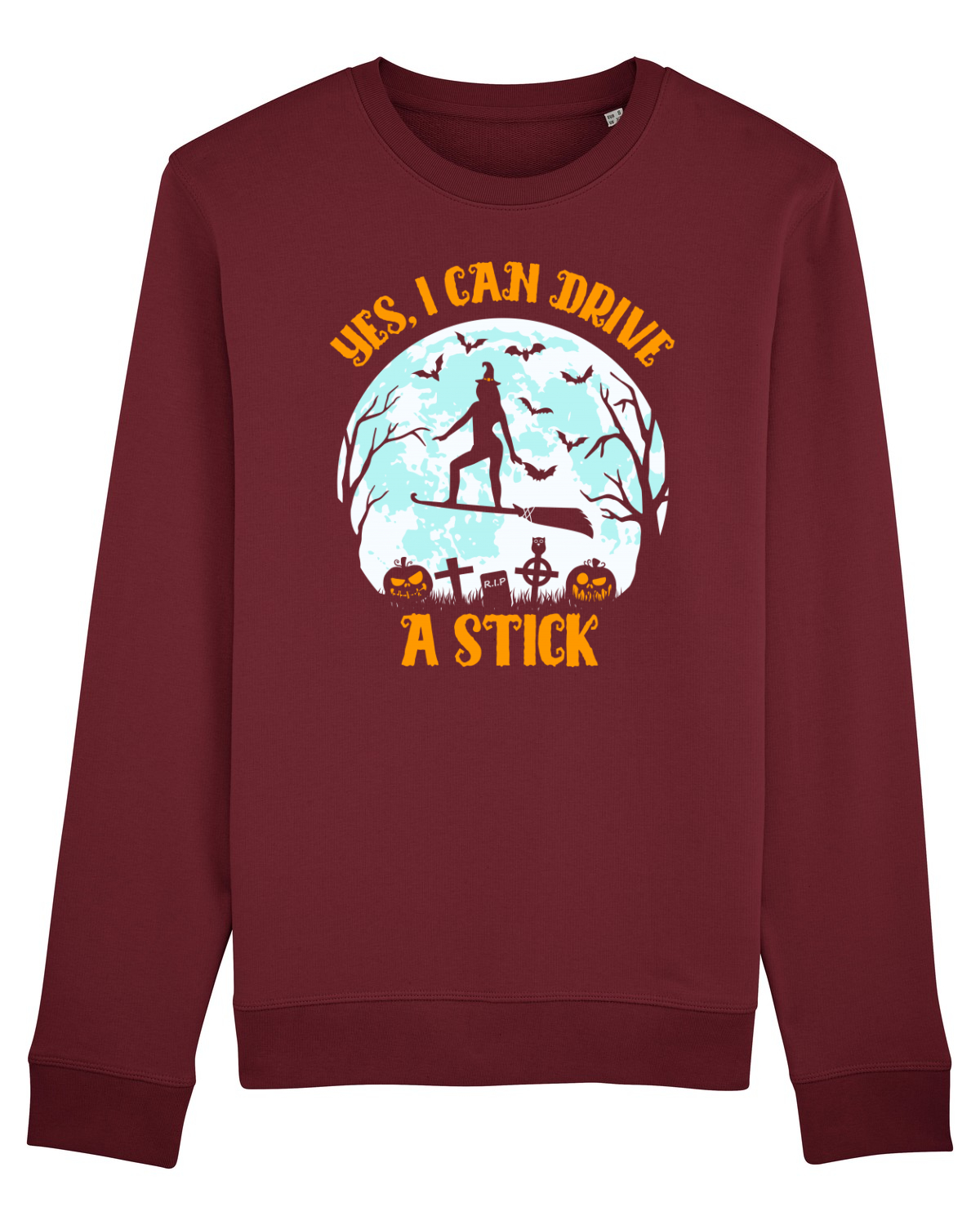 Bluză mânecă lungă Unisex Rise Burgundy
