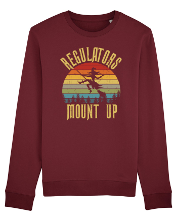 Regulators Mount Up Witches Halloween Burgundy