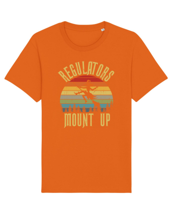 Regulators Mount Up Witches Halloween Bright Orange