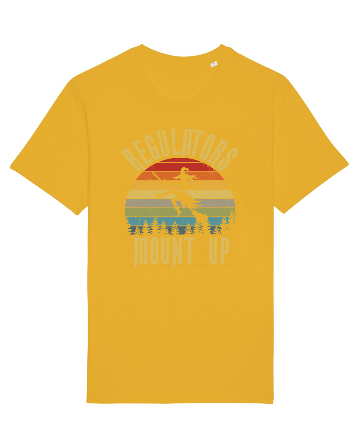 Tricou mânecă scurtă Unisex Rocker Spectra Yellow