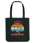 Happy Halloween Funny Drunk Skeleton Sacoșă textilă