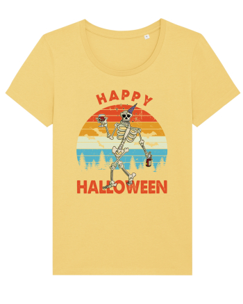 Happy Halloween Funny Drunk Skeleton Jojoba