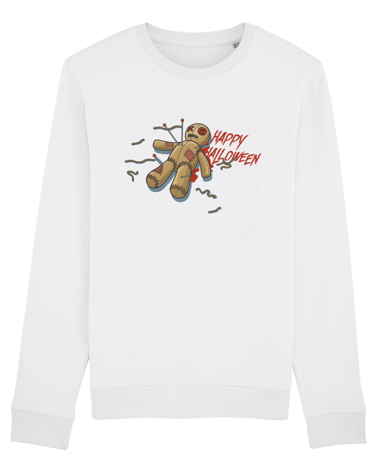 Bluză mânecă lungă Unisex Rise White