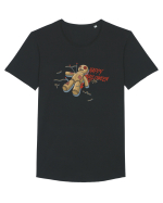 Happy Halloween Voodoo Puppet Tricou mânecă scurtă guler larg Bărbat Skater