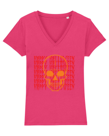 Happy Halloween Skull Funny Skeleton Raspberry