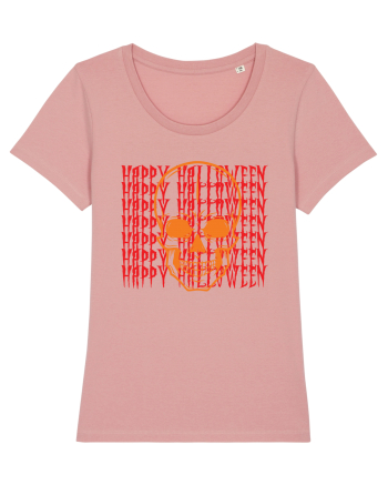 Happy Halloween Skull Funny Skeleton Canyon Pink