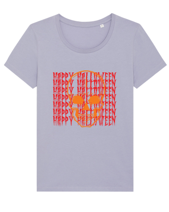 Happy Halloween Skull Funny Skeleton Lavender