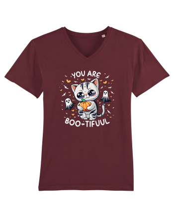 Purrfectly Spooky Burgundy