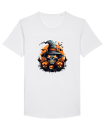 Halloween Tricou mânecă scurtă guler larg Bărbat Skater