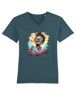 Zombie Tricou mânecă scurtă guler V Bărbat Presenter