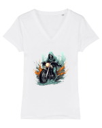 Ghost Rider  Tricou mânecă scurtă guler V Damă Evoker