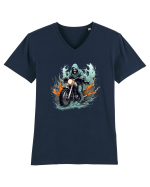 Ghost Rider  Tricou mânecă scurtă guler V Bărbat Presenter