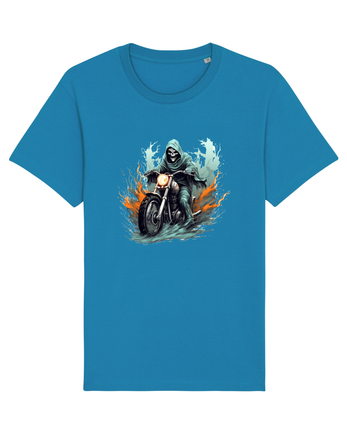 Tricou mânecă scurtă Unisex Rocker Azur
