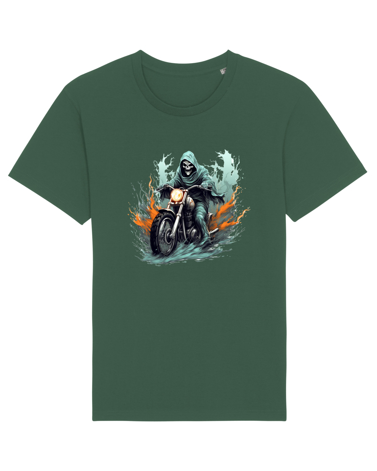Tricou mânecă scurtă Unisex Rocker Bottle Green