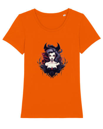 Vampire Girl Bright Orange