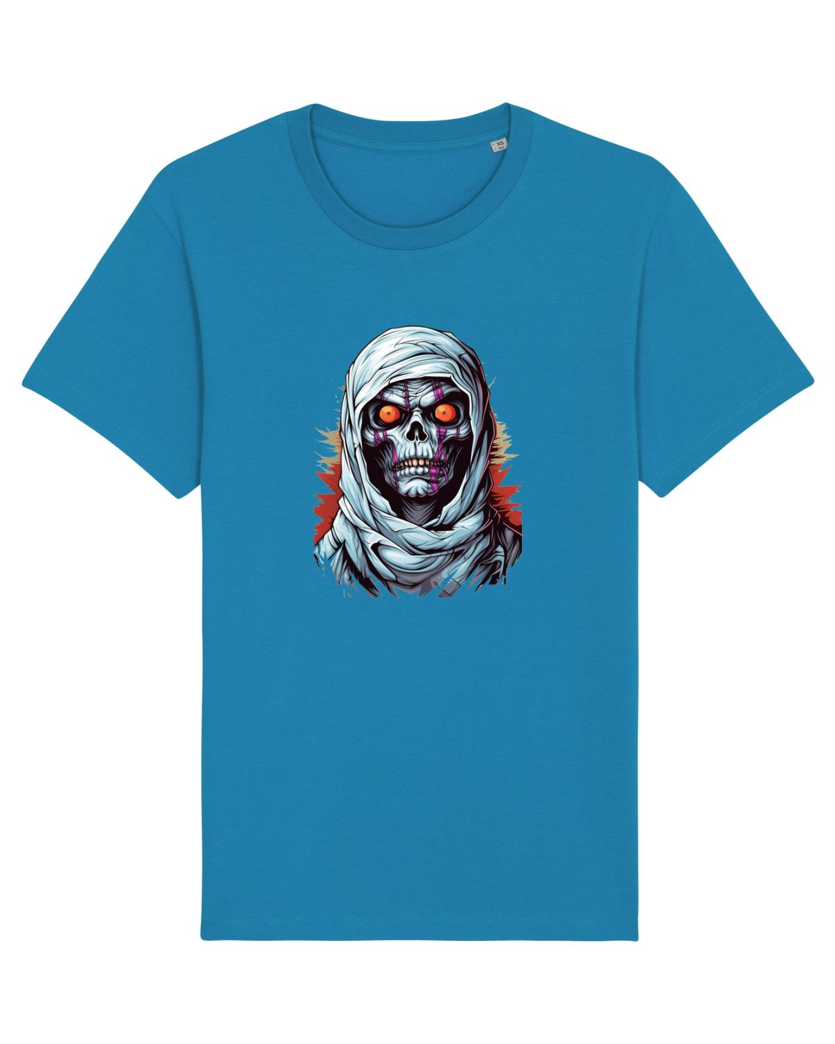 Tricou mânecă scurtă Unisex Rocker Azur