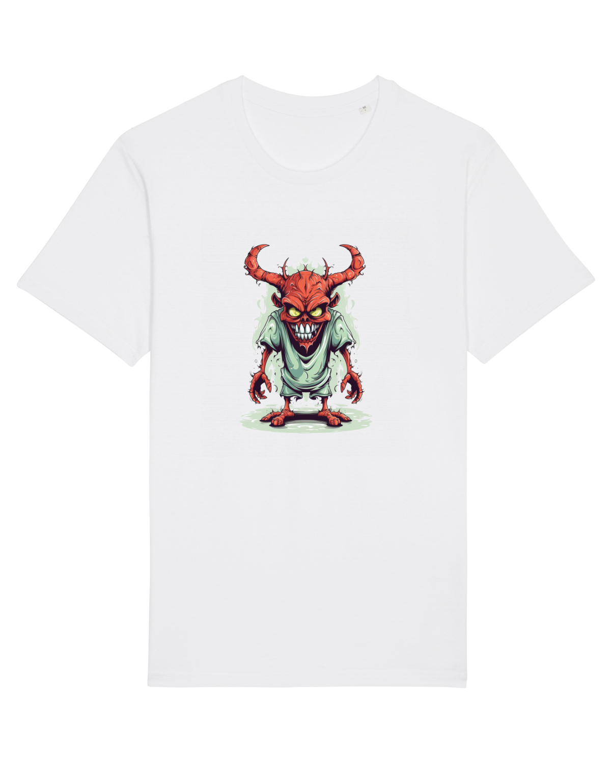 Tricou mânecă scurtă Unisex Rocker White