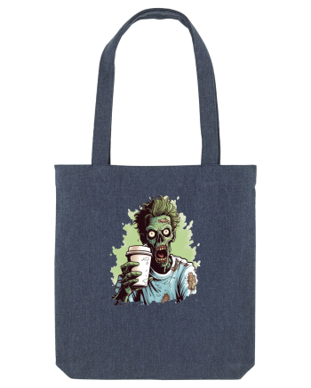 Zombies and coffee Midnight Blue