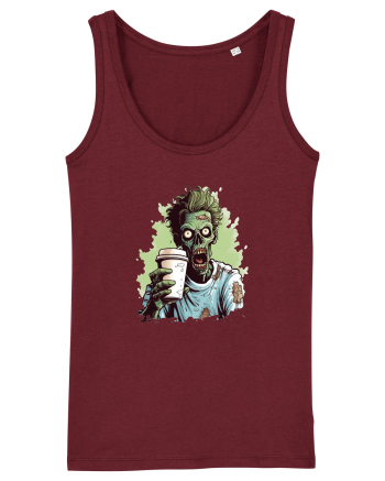 Zombies and coffee Burgundy
