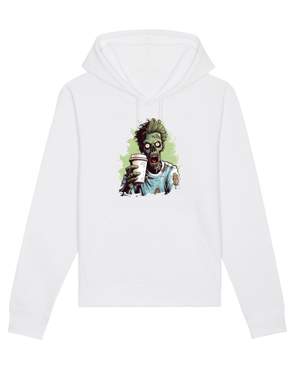 Hanorac Unisex Drummer White