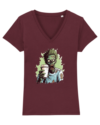 Zombies and coffee Burgundy
