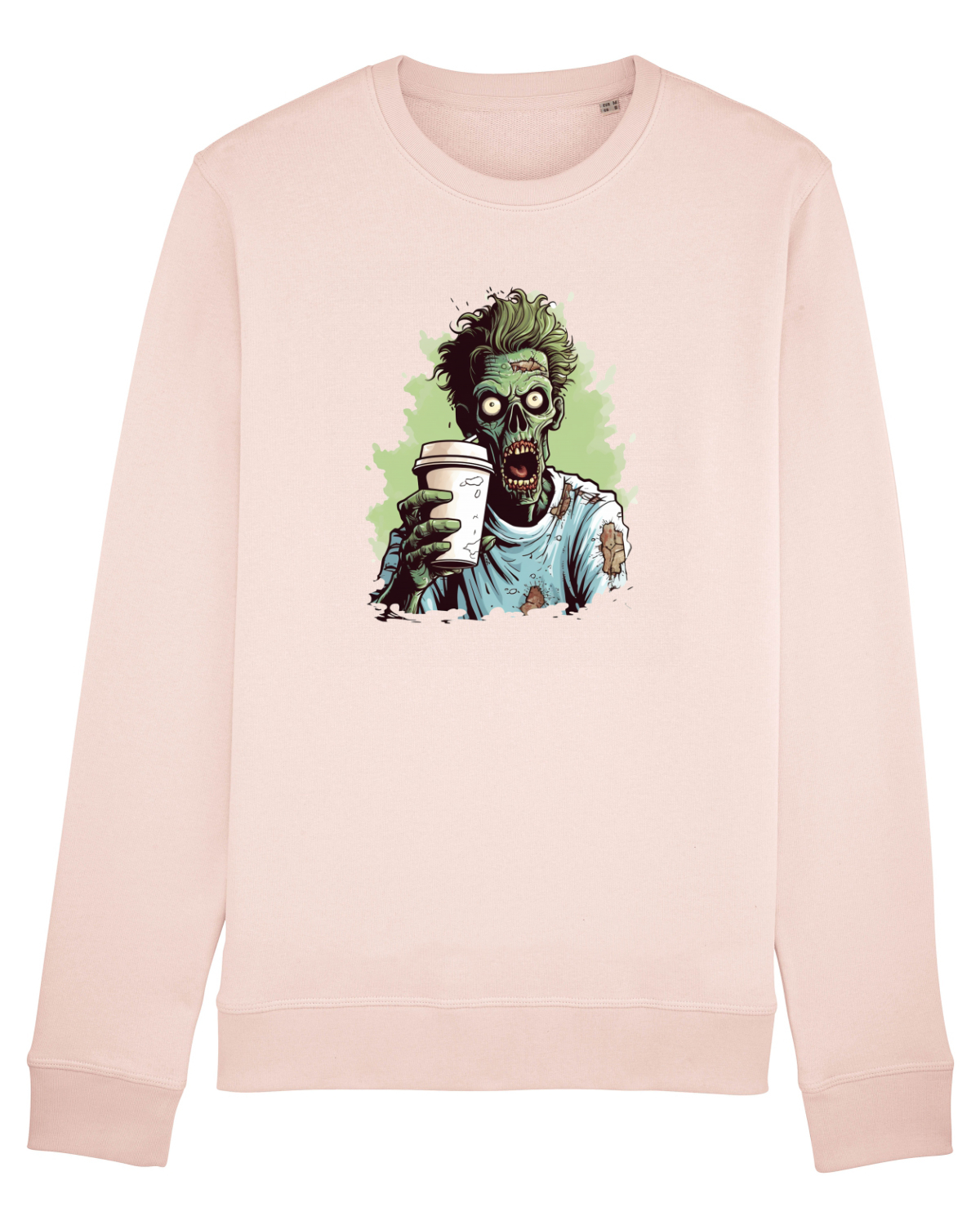 Bluză mânecă lungă Unisex Rise Candy Pink