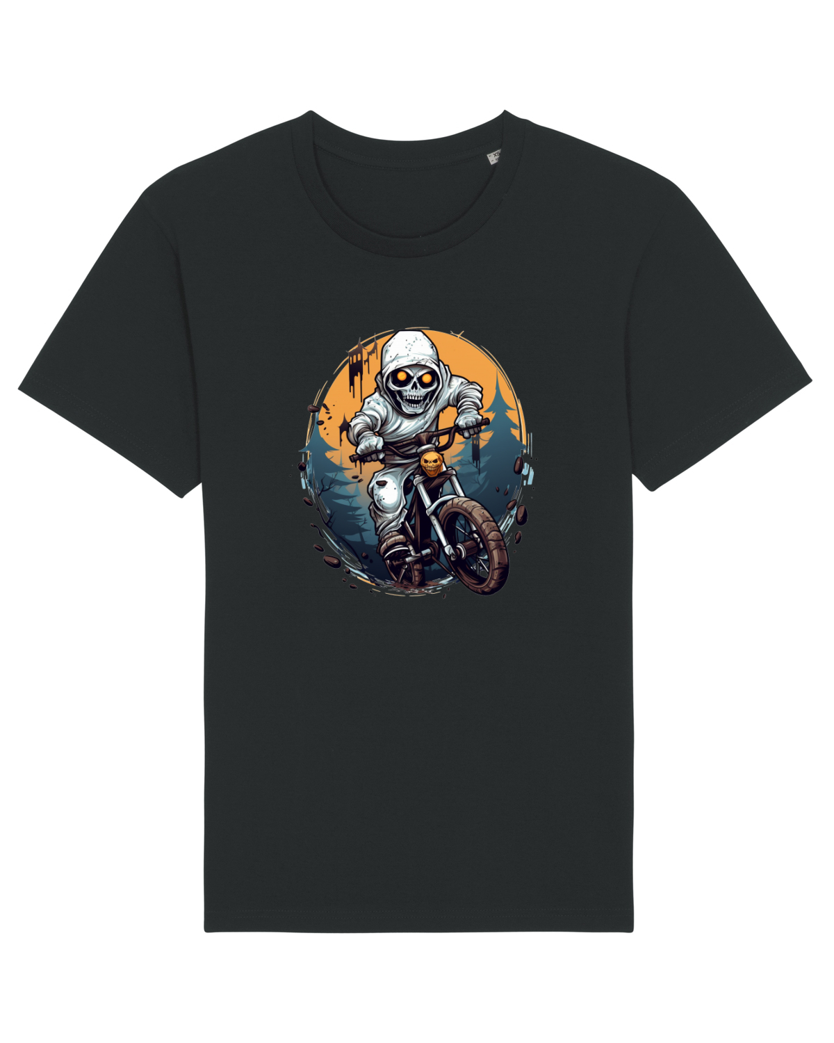 Tricou mânecă scurtă Unisex Rocker Black