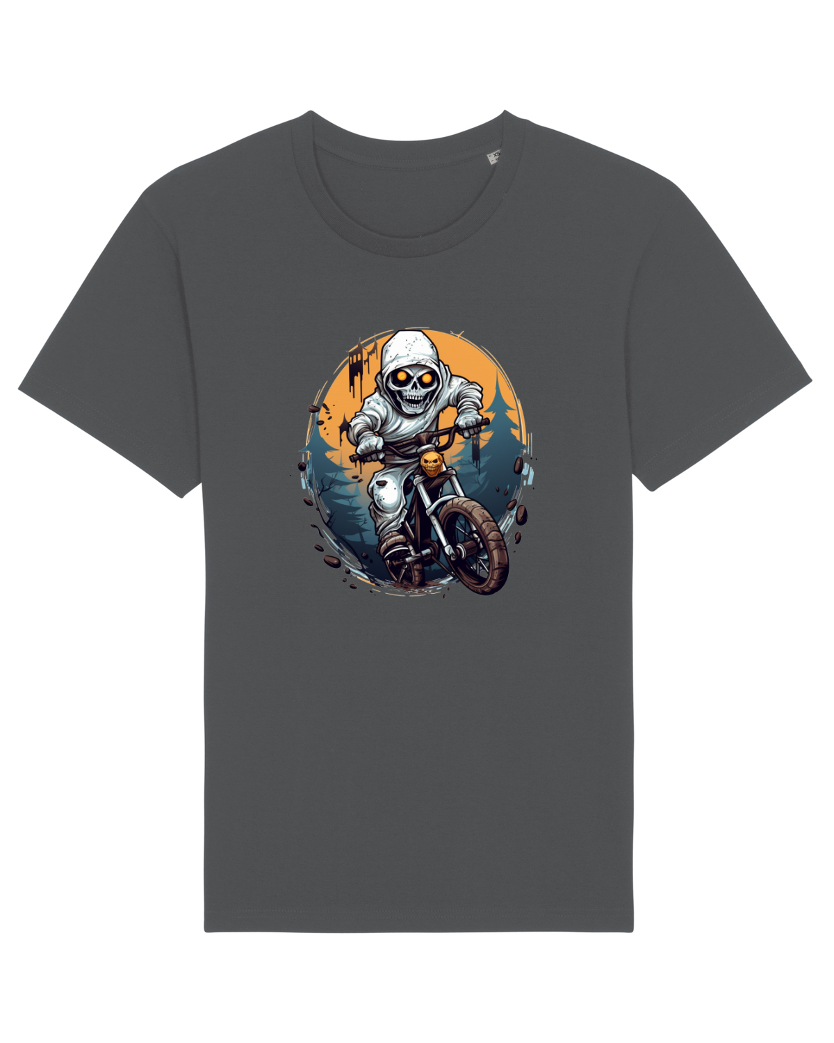 Tricou mânecă scurtă Unisex Rocker Anthracite