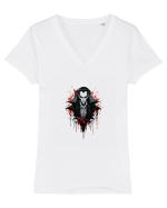 Vampire  Tricou mânecă scurtă guler V Damă Evoker