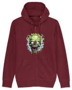 Zombie Hanorac cu fermoar Unisex Connector