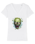 Zombie Tricou mânecă scurtă guler V Damă Evoker